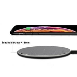 15W Fast Wireless Charging Pad – Slim, Safe & Compatible with All Qi Devices