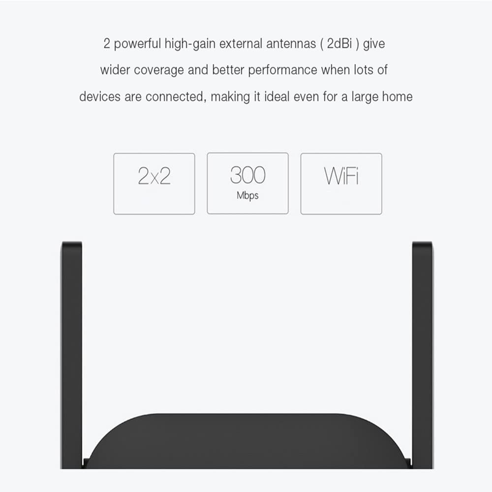 Xiaomi 300Mbps WiFi Booster – Long Range Signal Extender for Stronger, Faster Internet